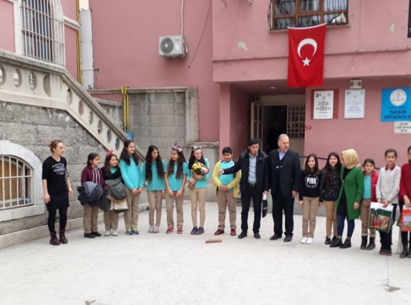 Kardeş Okulumuz Taksim Ortaokulu´nu Ziyaret Ettik.